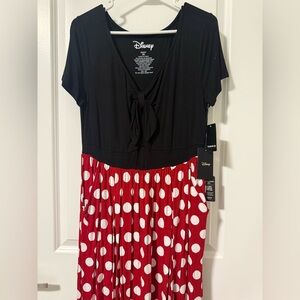 Torrid Black and Red Polka Dot Dress